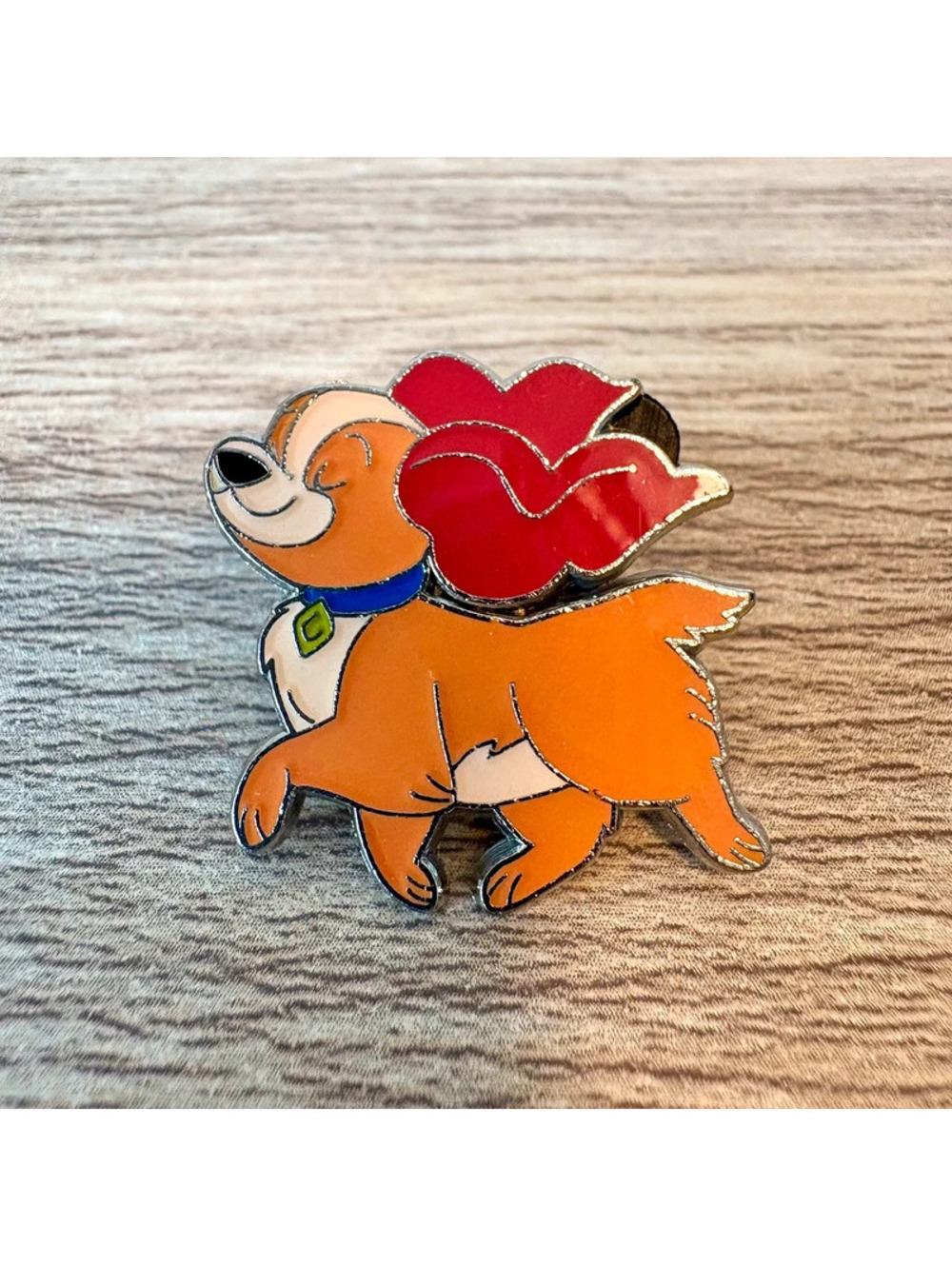 Disney Lady Pin, Dogs Mystery Collection, Lady and the Tramp Trading Pin